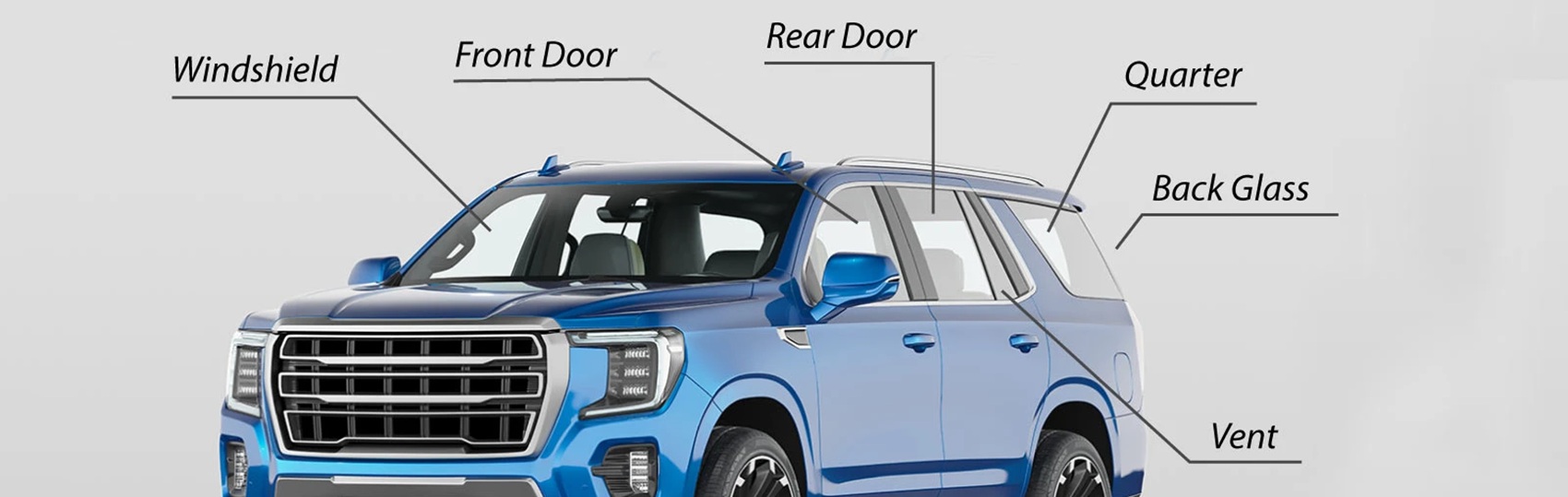 Various windows of car explained